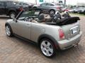 2008 Sparkling Silver Metallic Mini Cooper S Convertible  photo #9