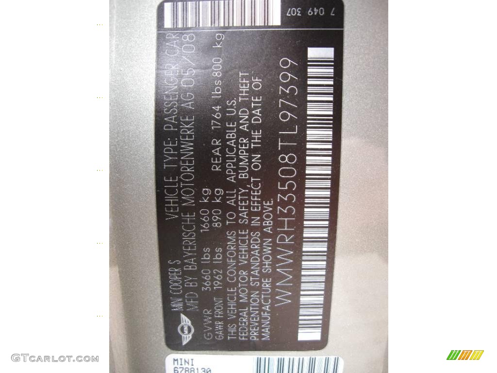 2008 Cooper S Convertible - Sparkling Silver Metallic / Cordoba Beige photo #28