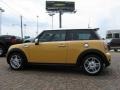 2008 Mellow Yellow Mini Cooper S Hardtop  photo #2