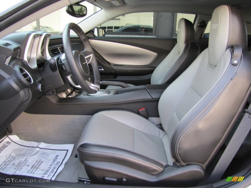 Gray Interior 2010 Chevrolet Camaro SS/RS Coupe Photo #69953833