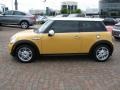 2008 Mellow Yellow Mini Cooper S Hardtop  photo #8