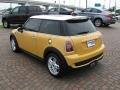 2008 Mellow Yellow Mini Cooper S Hardtop  photo #9