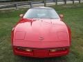 1990 Bright Red Chevrolet Corvette Coupe  photo #4