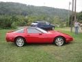 1990 Bright Red Chevrolet Corvette Coupe  photo #7