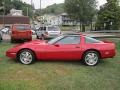 1990 Bright Red Chevrolet Corvette Coupe  photo #14
