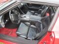 Black 1990 Chevrolet Corvette Coupe Interior Color