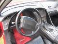 Black 1990 Chevrolet Corvette Coupe Dashboard