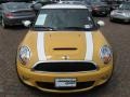 2008 Mellow Yellow Mini Cooper S Hardtop  photo #14