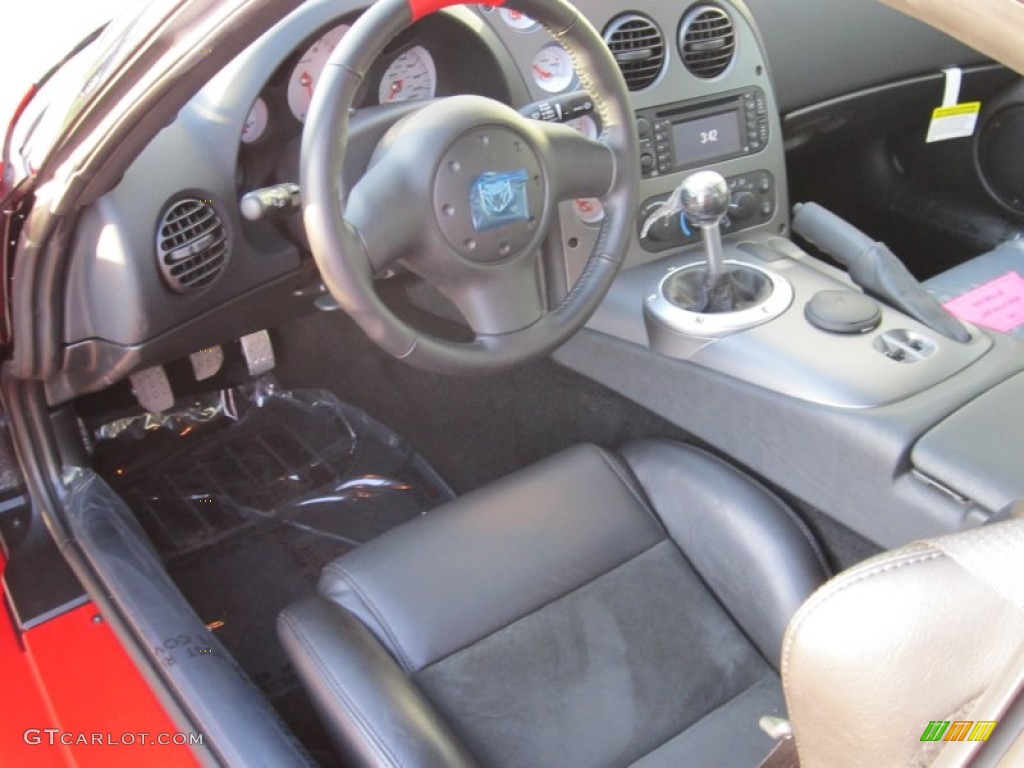 Black/Black Interior 2008 Dodge Viper SRT-10 ACR Coupe Photo #69954484