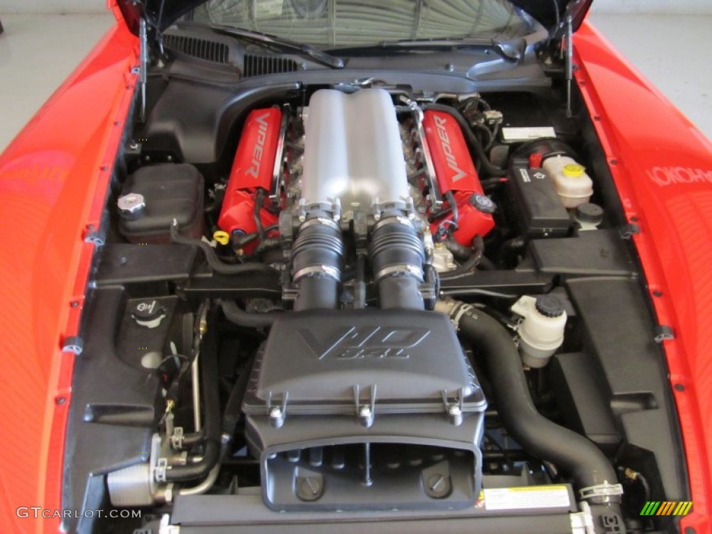 2008 Dodge Viper SRT-10 ACR Coupe 8.4 Liter OHV 20-Valve VVT V10 Engine Photo #69954511