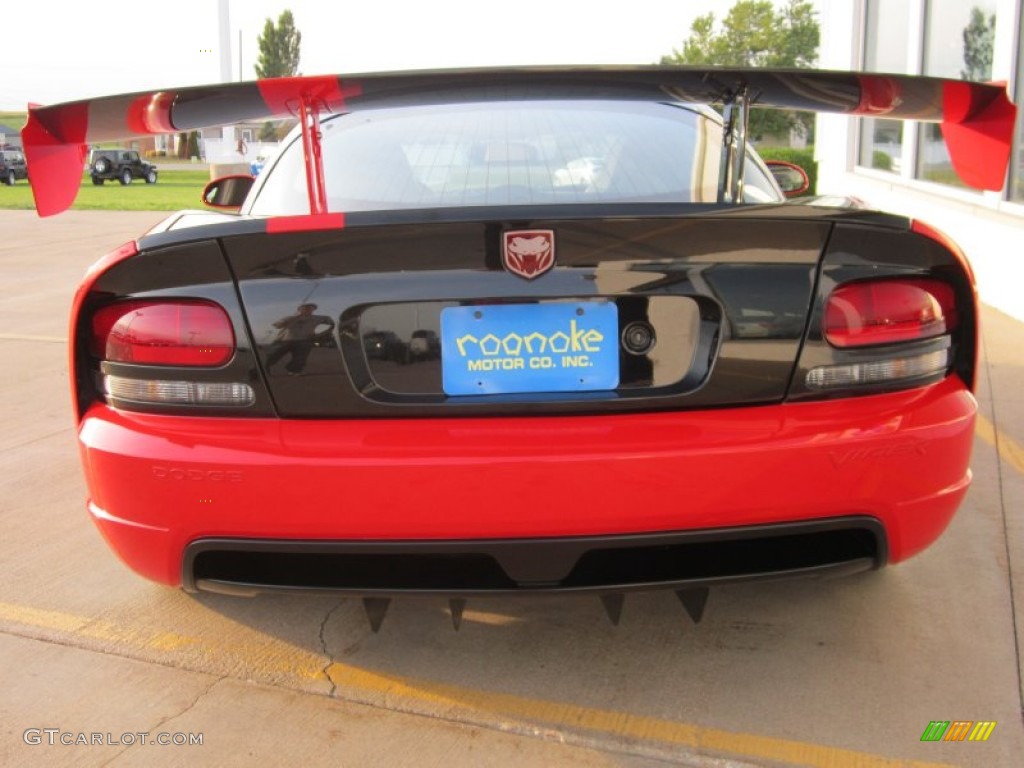 2008 Viper SRT-10 ACR Coupe - Viper Red / Black/Black photo #61