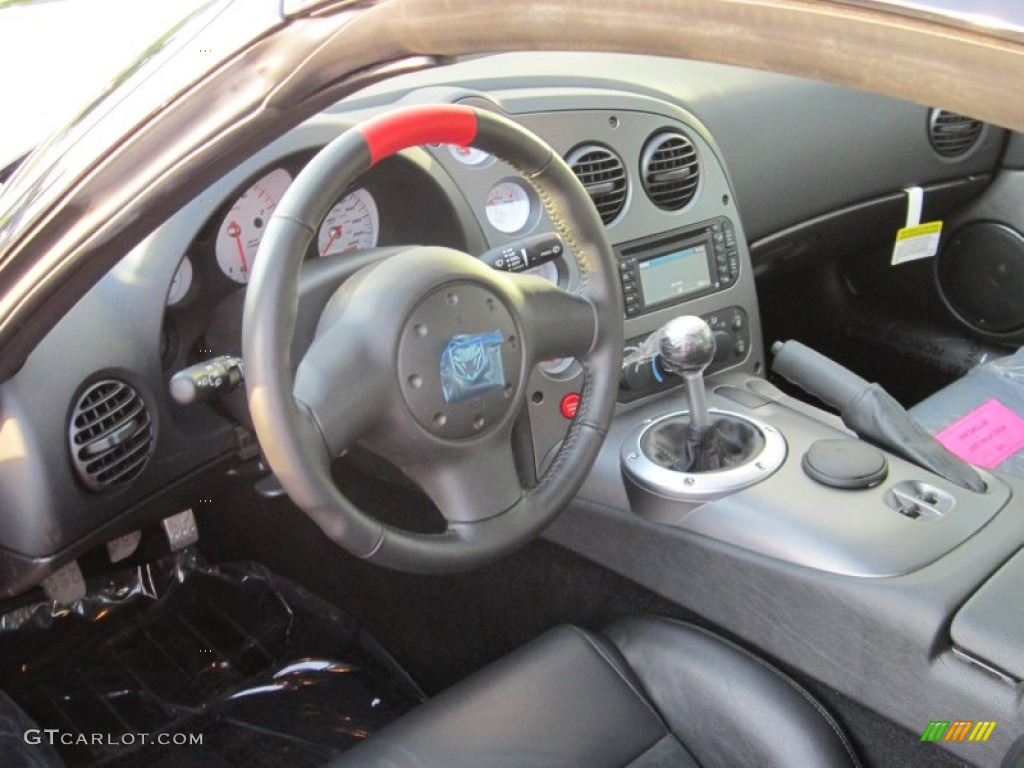 Black/Black Interior 2008 Dodge Viper SRT-10 ACR Coupe Photo #69955018