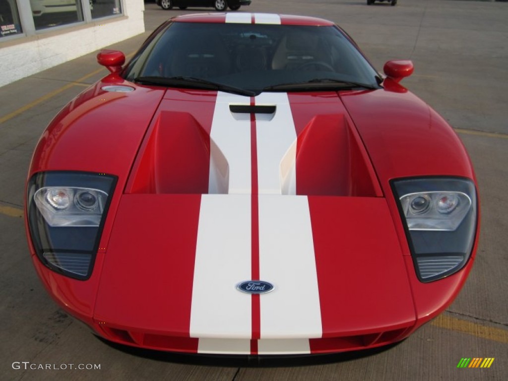 Mark IV Red 2005 Ford GT Standard GT Model Exterior Photo #69955118
