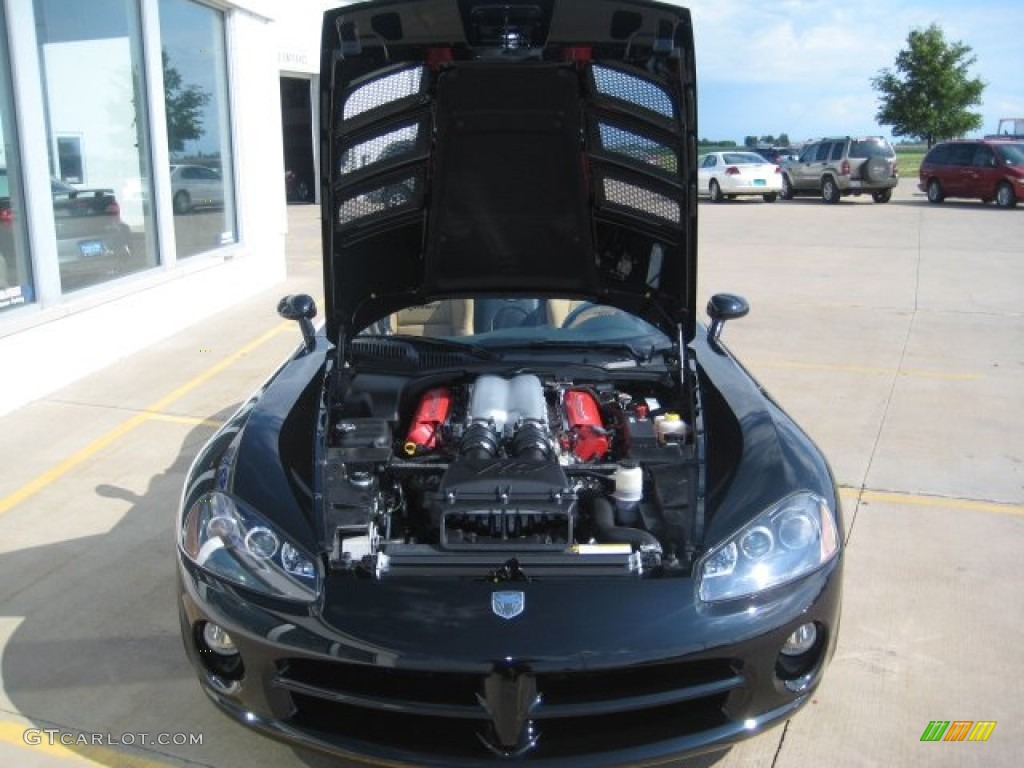 2009 Viper SRT-10 - Viper Black / Black/Tan photo #20