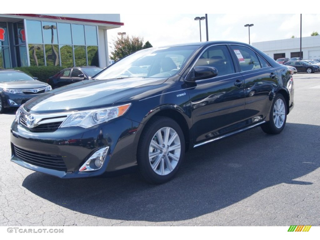 2012 Camry Hybrid XLE - Cosmic Gray Mica / Ivory photo #1