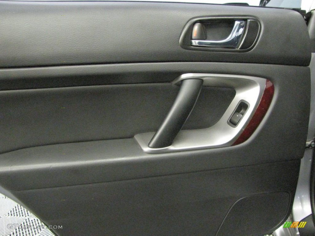 2008 Legacy 2.5i Limited Sedan - Quartz Silver Metallic / Off Black photo #15
