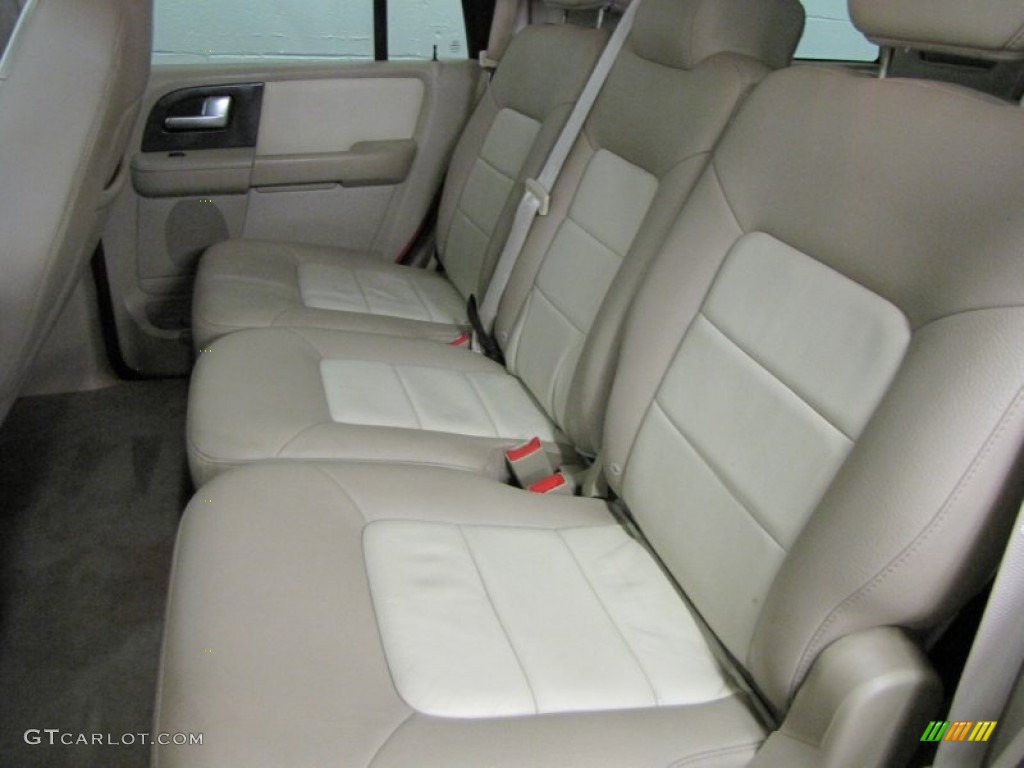 2003 Expedition Eddie Bauer 4x4 - Laser Red Tinted Metallic / Medium Parchment photo #11