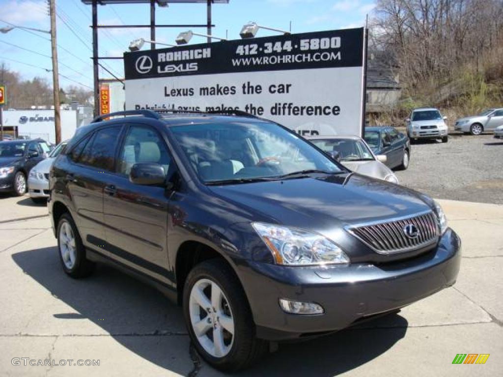 2007 RX 350 AWD - Flint Gray Mica / Light Gray photo #1