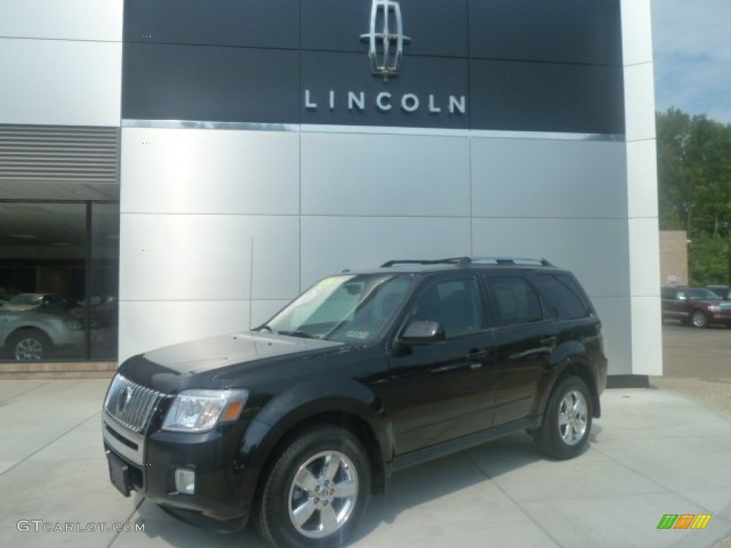 2011 Mariner Premier AWD - Tuxedo Black Metallic / Black photo #1