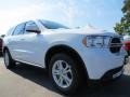 2013 Bright White Dodge Durango SXT  photo #4