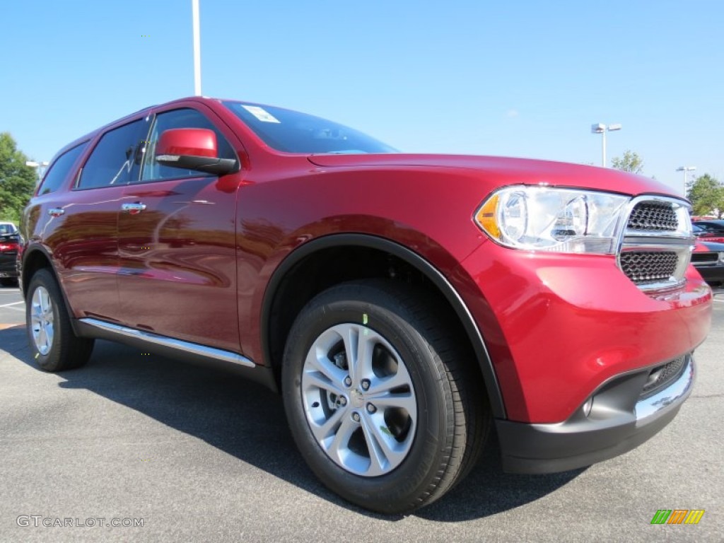 Deep Cherry Red Crystal Pearl 2013 Dodge Durango Crew Exterior Photo #69960007