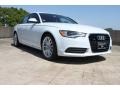 2013 Glacier White Metallic Audi A6 2.0T quattro Sedan  photo #1