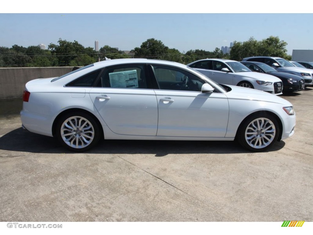 Glacier White Metallic 2013 Audi A6 2.0T quattro Sedan Exterior Photo #69960643