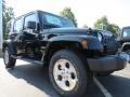 Black - Wrangler Unlimited Sahara 4x4 Photo No. 4