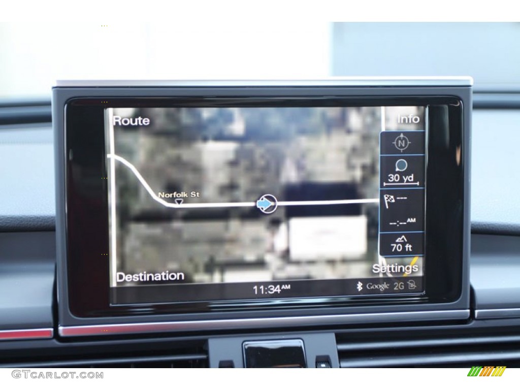 2013 Audi A6 2.0T quattro Sedan Navigation Photo #69960715