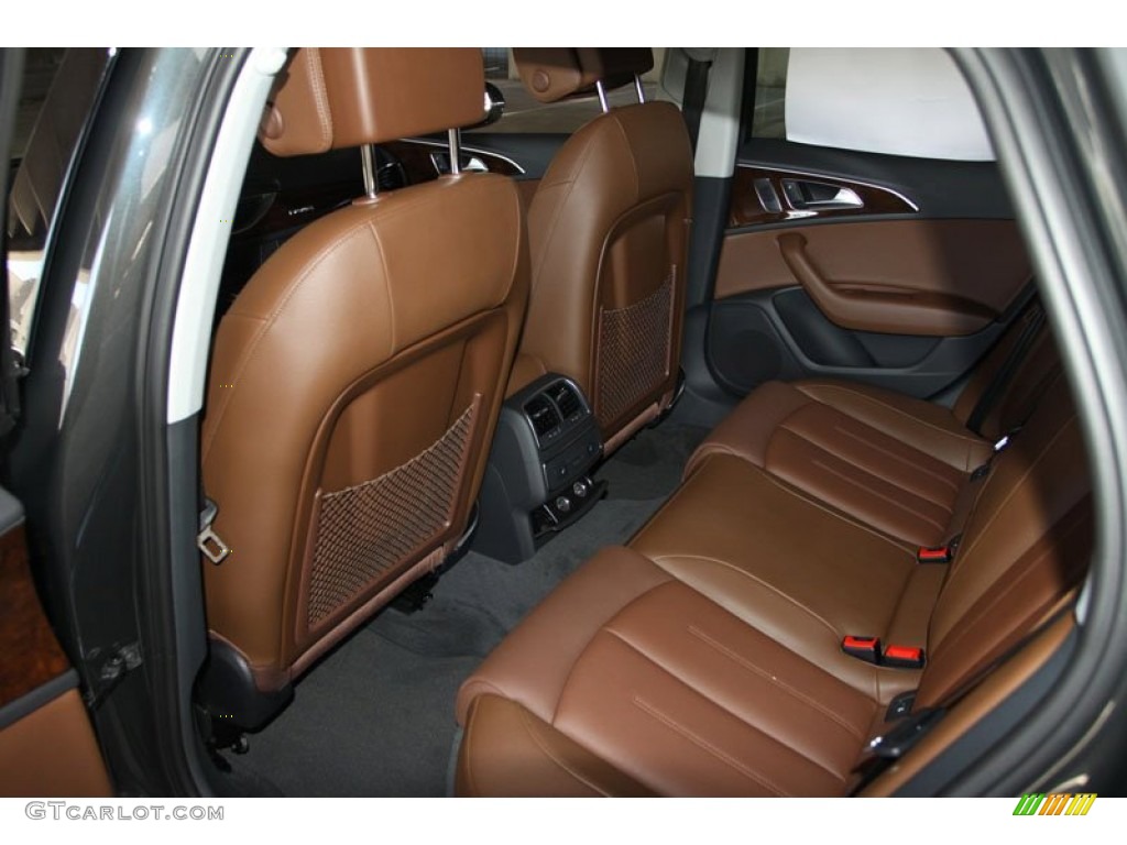 2013 A6 2.0T quattro Sedan - Oolong Gray Metallic / Nougat Brown photo #13