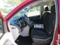 2013 Chrysler Town & Country Black/Light Graystone Interior Front Seat Photo