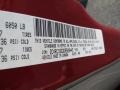 PRP: Deep Cherry Red Crystal Pearl 2013 Chrysler Town & Country Touring Color Code
