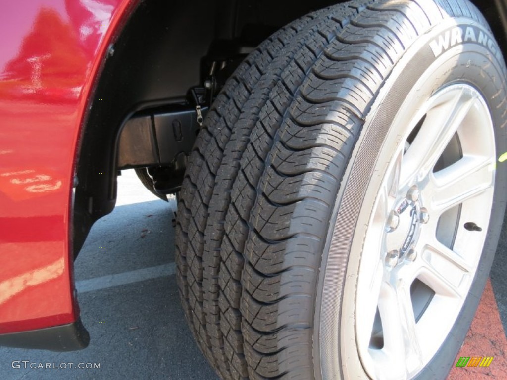 2012 Ram 1500 Laramie Longhorn Crew Cab 4x4 - Deep Cherry Red Crystal Pearl / Dark Slate Gray photo #12