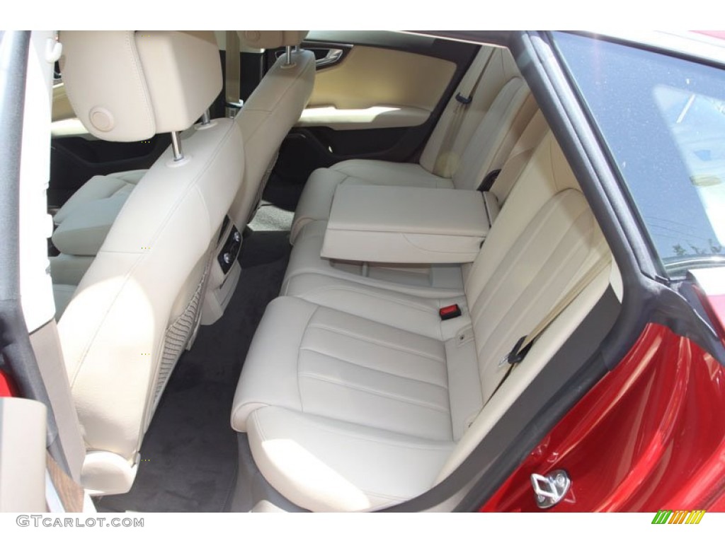 Velvet Beige Interior 2013 Audi A7 3.0T quattro Prestige Photo #69961453