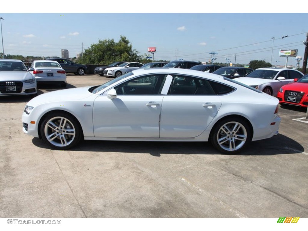 Glacier White Metallic 2013 Audi A7 3.0T quattro Premium Plus Exterior Photo #69961576