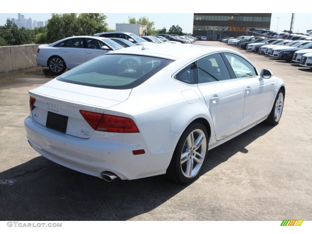 Glacier White Metallic 2013 Audi A7 3.0T quattro Premium Plus Exterior Photo #69961600