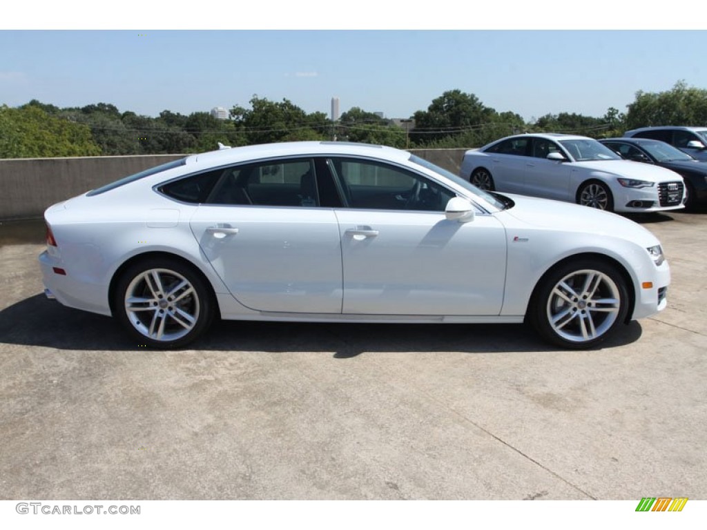 Glacier White Metallic 2013 Audi A7 3.0T quattro Premium Plus Exterior Photo #69961609