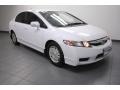 Spectrum White Pearl - Civic Hybrid Sedan Photo No. 1