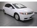 2009 Spectrum White Pearl Honda Civic Hybrid Sedan #69949557