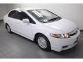 Spectrum White Pearl - Civic Hybrid Sedan Photo No. 8