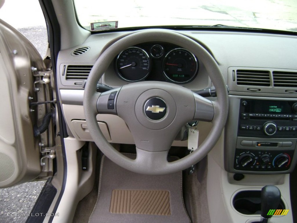 2007 Cobalt LT Sedan - Sandstone Metallic / Neutral Beige photo #12