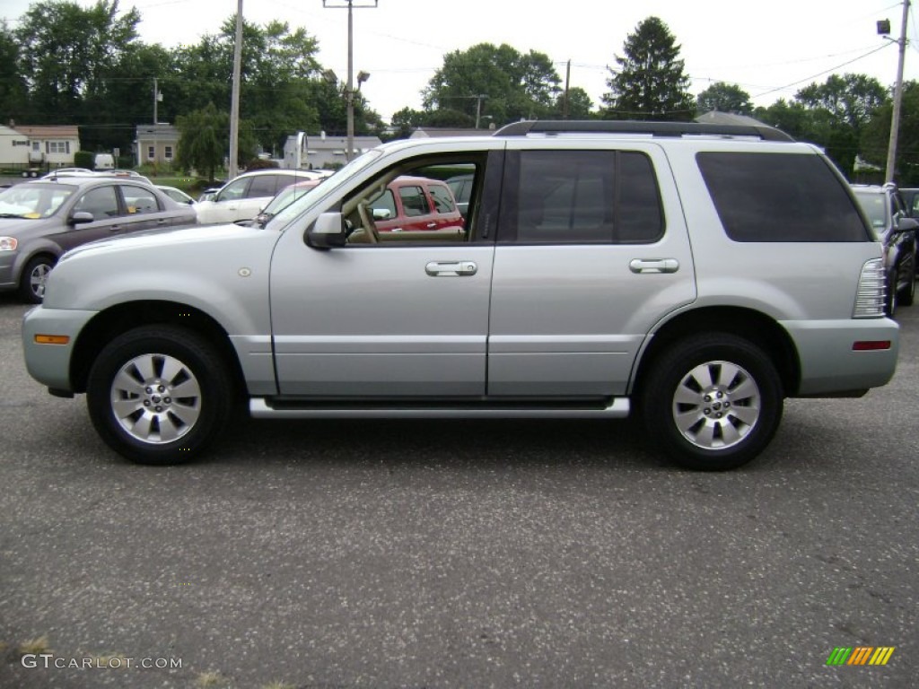 2006 Mountaineer Luxury AWD - Satellite Silver Metallic / Camel photo #9