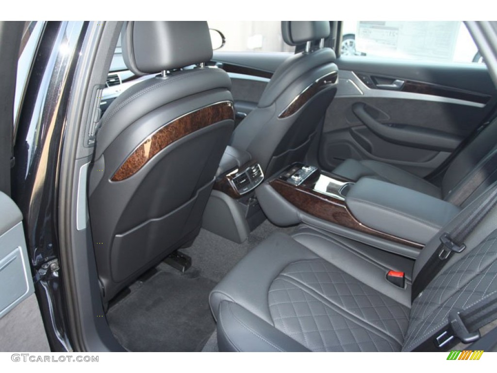 2013 Audi A8 3.0T quattro Rear Seat Photo #69962122