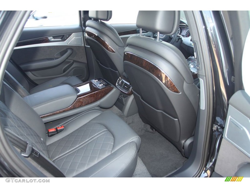 2013 Audi A8 3.0T quattro Rear Seat Photo #69962221