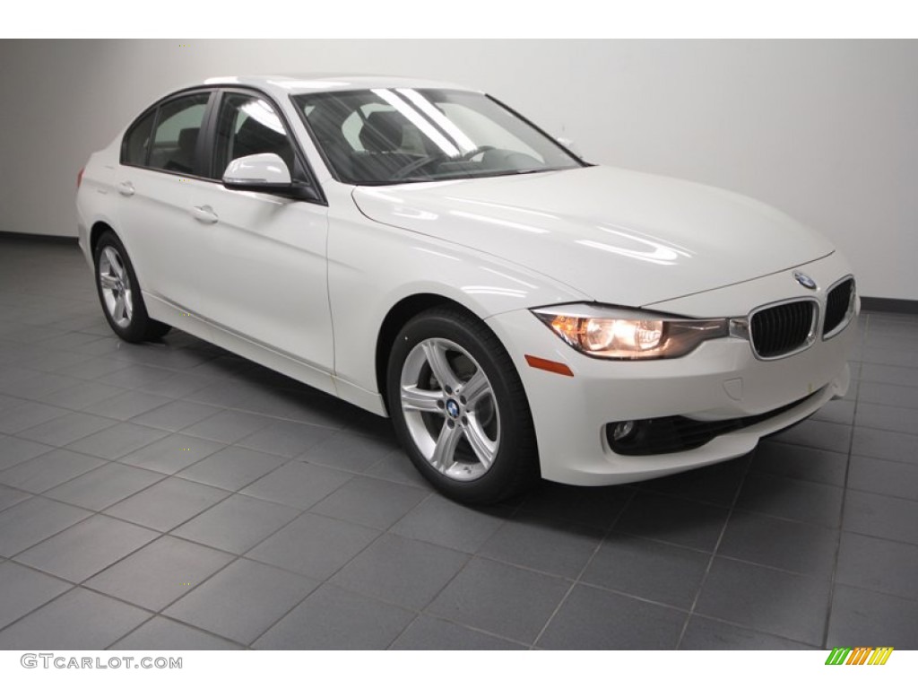Alpine White BMW 3 Series