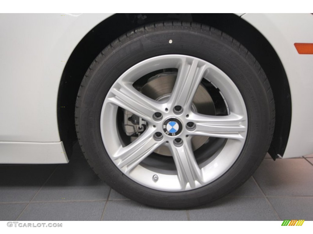 2013 3 Series 328i Sedan - Alpine White / Black photo #7