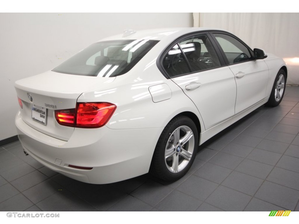2013 3 Series 328i Sedan - Alpine White / Black photo #8