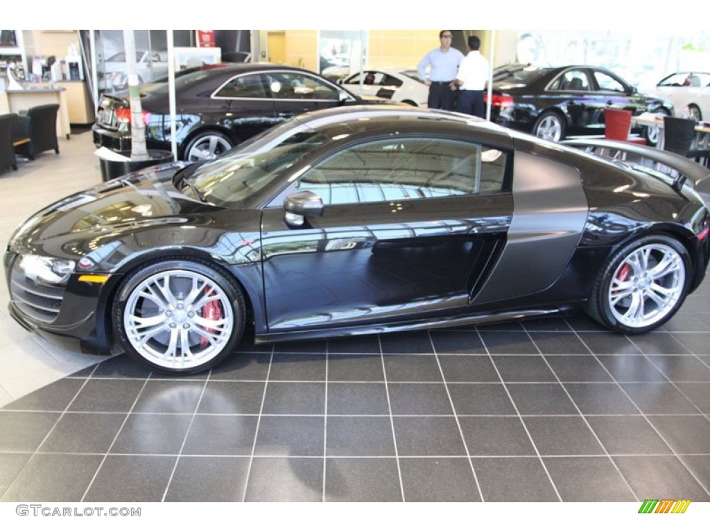 Phantom Black Pearl Effect 2012 Audi R8 GT Exterior Photo #69962326
