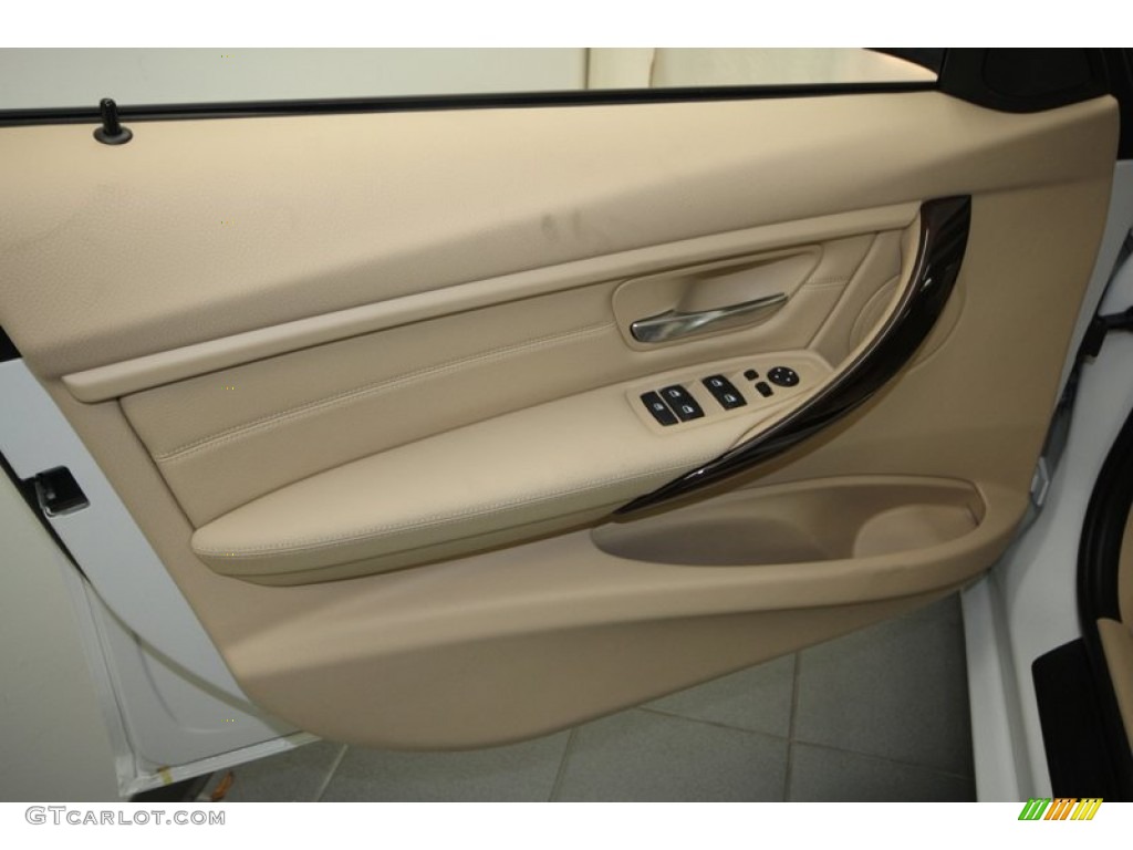 2013 3 Series 328i Sedan - Alpine White / Venetian Beige photo #12