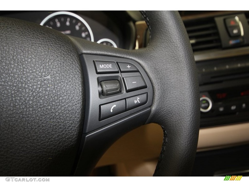 2013 3 Series 328i Sedan - Alpine White / Venetian Beige photo #21